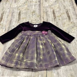 Brooke Lindsay Purple Dress